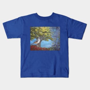 The Tufted Titmouse Windmaker Kids T-Shirt